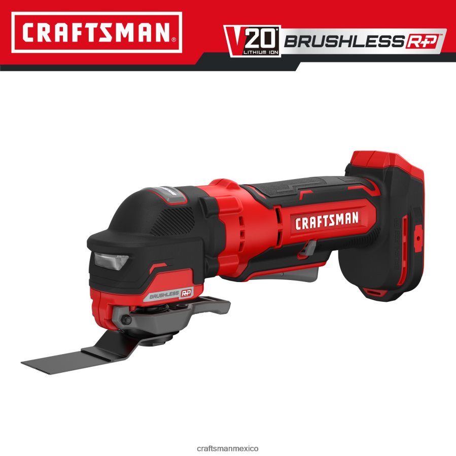 Herramientas eléctricas mx CRAFTSMAN herramienta oscilante inalámbrica sin escobillas de velocidad variable máxima de 20 voltios V6B4N285