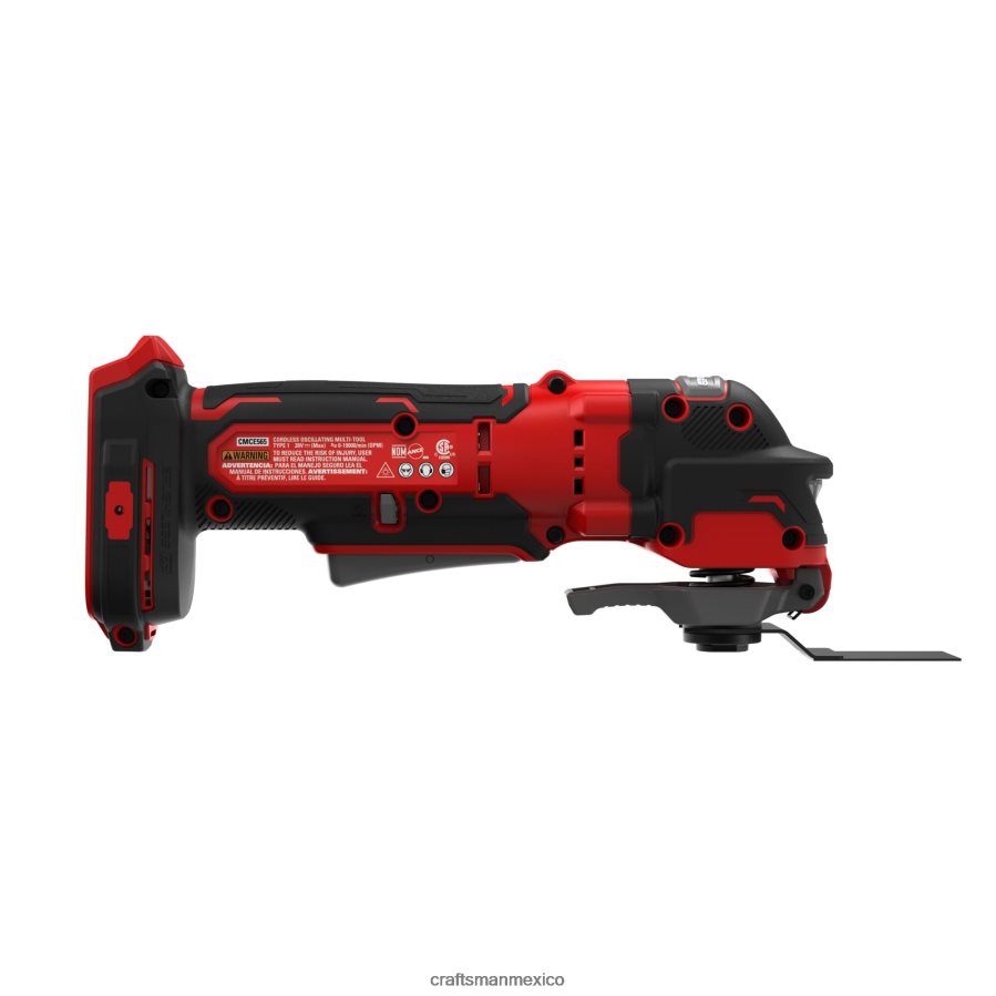 Herramientas eléctricas mx CRAFTSMAN herramienta oscilante inalámbrica sin escobillas de velocidad variable máxima de 20 voltios V6B4N285