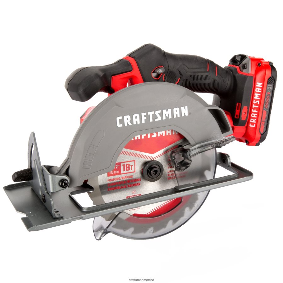 Herramientas eléctricas mx CRAFTSMAN Kit combinado de herramientas eléctricas v20 de 6 herramientas con estuche blando (2 baterías incluidas y cargador incluido) V6B4N26