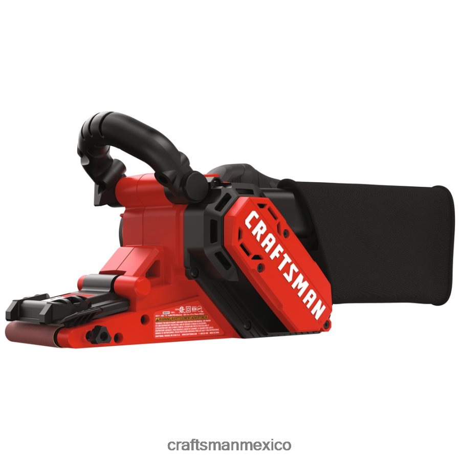 Herramientas eléctricas mx CRAFTSMAN Lijadora de banda con cable de 120 voltios y 7 amperios con control de polvo V6B4N275
