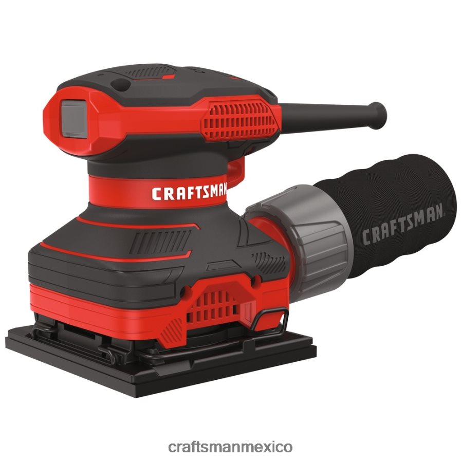 Herramientas eléctricas mx CRAFTSMAN Lijadora de láminas con cable de 120 voltios y 2 amperios con control de polvo V6B4N274