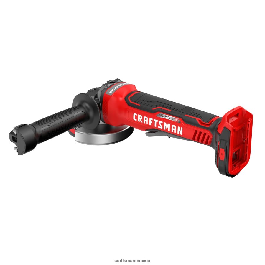 Herramientas eléctricas mx CRAFTSMAN v20 rp Amoladora angular inalámbrica sin escobillas con interruptor de paleta máx. de 4,5 pulgadas y 20 voltios (solo herramienta) V6B4N226