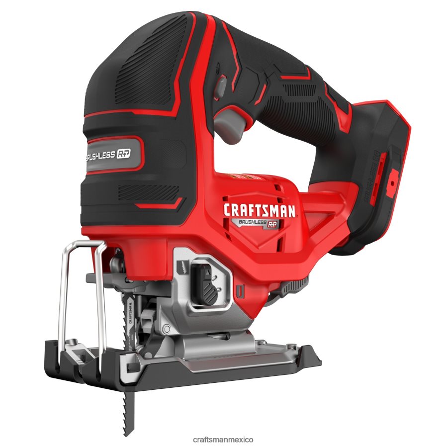 Herramientas eléctricas mx CRAFTSMAN Sierra de vaivén inalámbrica sin llave, de velocidad variable y sin escobillas v20 rp, 20 voltios máx. (herramienta básica) V6B4N28