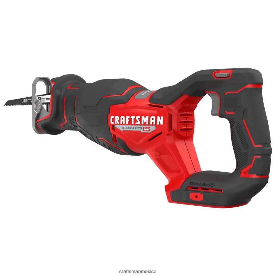 Herramientas eléctricas mx CRAFTSMAN Sierra recíproca inalámbrica sin escobillas v20 rp de velocidad variable máxima de 20 voltios (herramienta básica) V6B4N221