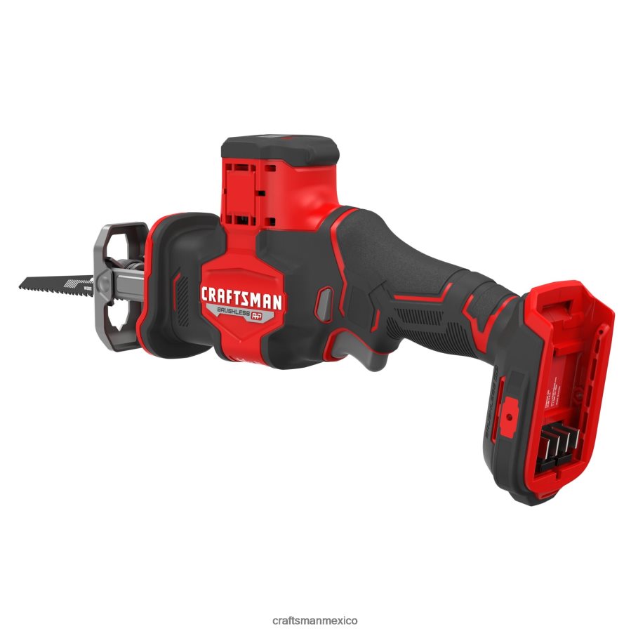 Herramientas eléctricas mx CRAFTSMAN Sierra recíproca inalámbrica sin escobillas v20 rp de velocidad variable máxima de 20 voltios (herramienta básica) V6B4N234