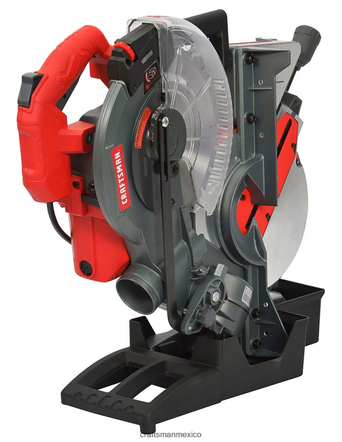 Herramientas eléctricas mx CRAFTSMAN Sierra ingletadora con cable compuesta plegable de bisel simple de 10 pulgadas y 15 amperios con guía láser V6B4N2155