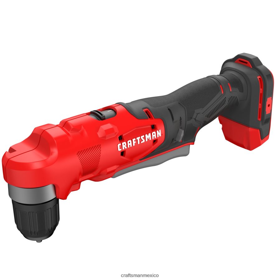 Herramientas eléctricas mx CRAFTSMAN Taladro inalámbrico de ángulo recto v20 de 20 voltios y 3/8 pulgadas V6B4N2113