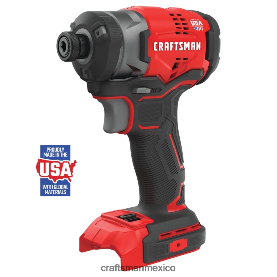 Herramientas eléctricas mx CRAFTSMAN Controlador de impacto inalámbrico sin escobillas v20 de 20 voltios máx. V6B4N2112