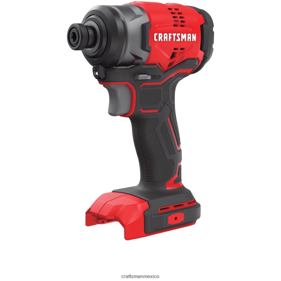 Herramientas eléctricas mx CRAFTSMAN Controlador de impacto inalámbrico sin escobillas v20 de 20 voltios máx. de 1/4 de pulgada V6B4N2115