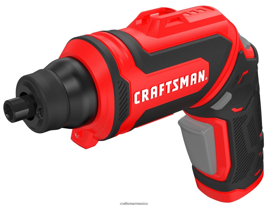 Herramientas eléctricas mx CRAFTSMAN Destornillador inalámbrico de 4 voltios y 1/4 de pulgada (1 batería incluida y cargador incluido) V6B4N2152